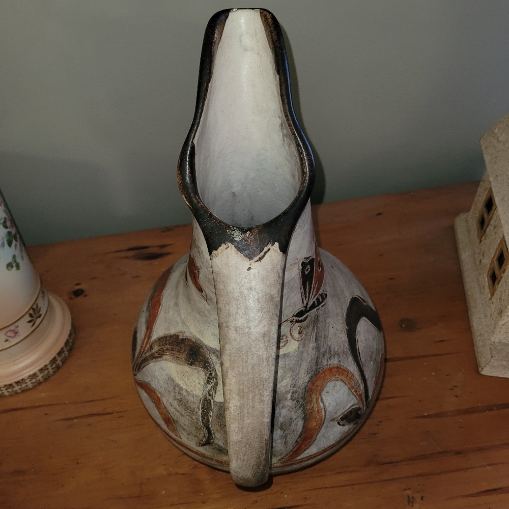 Vintage Native America Wedding Pitcher - Picture 7 of 9